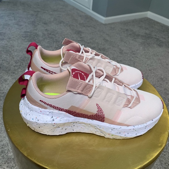 Nike Crater Impact Womens Sneaker Pink Maroon Lightweight size 8 - Picture 5 of 10